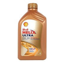 쉘힐릭스 울트라 0w30 ect c2c3 1L 디젤 가솔린 합성엔진오일, 4개, 1000ml