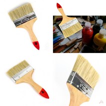 마트498 페인트붓5IN 가구도색 페인트용품 풀붓 벽도색 도배붓 공업용붓