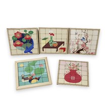 [몽파] 우드타일 티코스터-민화 (1인용 5종 택 1), 컵받침