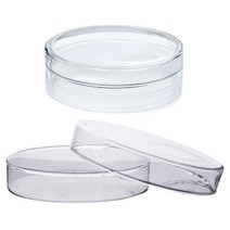 과학실험실 유리그릇 페트리디쉬 90mm 샬레 학습완구 용기 수업용 배양