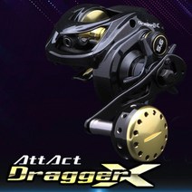 크레만 어택트 드래거 엑스 X 베이트릴 11kg 드랙력 문어낚시 생활낚시릴 국산릴, 200, 6.6:1, 우핸들