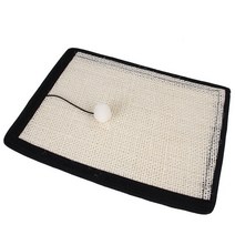 고양이 스크래칭 포스트 매트 자연 사이잘 보호 가구 발 의자 패드 등반 나무 스크래치 보드, 01 No Nails, 01 No Nails