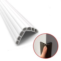 네츄럴파크 엠보싱 PVC 모서리보호대 특대형 A (길이 102cm) 모서리/코너보호용품, 화이트, 1p, 102cm