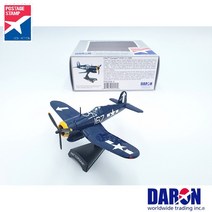 Daron 전투기 비행기모형 콜세어 코르세어 미해군 F4U Corsair 167 USN 1/100 Postage Stamp PS5356-4