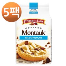 페퍼리지 팜 모노크 소프트 베이크 밀크 초콜릿 쿠키 8.6oz, 5팩