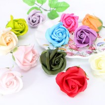 비누꽃 장미 낱개판매 비누꽃 도매, #15 진핑크