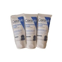 중건성 피부용 Cerave 보습 크림 - 1.89온스(3개 팩), 1.89 Ounce (Pack of 3)