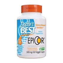 Doctors Best 에피코르 하이 메타볼라이트 이뮤전 500 mg 60 베지캡슐