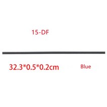 호환 노트북 부품 수리 노트북 고무 스트립 미끄럼 방지 범퍼 풋 스트립 hp envy x360 13 aq 13 ah 13 ag 15 da 노트북 하단 케이스 고무 패드 1pc, 15df 블루