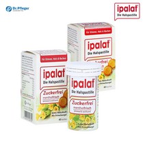 이팔라트 Ipalat 목캔디 무설탕 쉰목 기침 40정 독일직배송, 3통