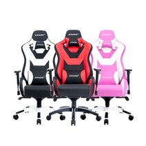 AK RACING 게임용 게이밍 컴퓨터 의자, AKRACING [TYPE-3] 화이트 게이밍 의자