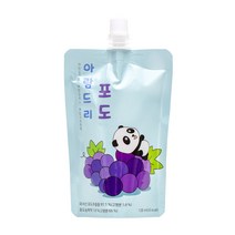 아람농장 아람드리 쥬스 아기 어린이 주스 음료 저온효소 발효추출, 10개입, 138ml, 포도