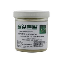 다소목 (국내산)솔잎분말 200g, 1개