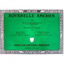 캔숀.아르쉬 패드 (4면제본) 300g 중목 26*36cm