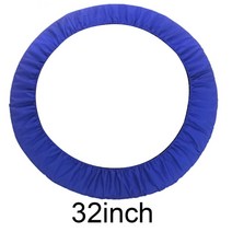 헬스트램펄린 충격 흡수 트램펄린 커버 옥스포드 천 3 레이어 범용 야외 방수 교체 부품 안전 패드, 01 32inch