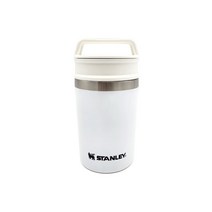 스탠리 어드벤처 쇼트스택 트래블 머그 236미리 (진공 미니 머그), 펄 화이트, 236ml