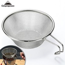 캠핑문 304스탠 메쉬 시에라컵 채망 차거름망 튀김채망, 옵션선택, 컵1개, 본상품