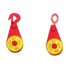 도르래 도르레 고정 움직 소형 후크 와이어, 링형도르래