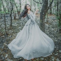 여성 여름 퍼프 소매 원피스 오프 숄더 퍼프 슬리브 maxi dress summer fashion fariy dress solid color ball 가운 s de fiesta