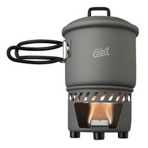 에스빗 Esbit 경량 캠핑 요리 세트 그레이 585ml CS585HA 가성비 추천 미국직구, 3-piece Cook Set Only