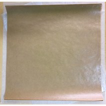 크라프트지 250매 27x27 식품포장지 샌드위치포장 햄버거포장, 250매입, 1개