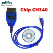 CH340 USB 인터페이스 OBD 2 진단 케이블 VAG 409 KKL CH 340 칩 자동 스캐닝 도구에 대 한