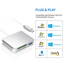 메모리카드리더리 카드리더기 멀티리더기 소니용 일체형 c usb 메모리 카메라 xqd, C형