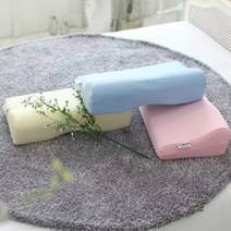 메모리폼베개 메모리폼 라텍스 목주름 방지 목이 편한 숙면 건강 고급, 커버-핑크
