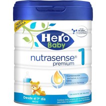스페인 히어로베이비 Hero Baby 6개월이하 스타터 뉴트라센스 프리미엄 1단계 아기분유 800g, 4팩