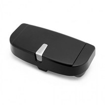 다팔자 차량 용 선글라스클립 안경 거치대, 1개, 블랙