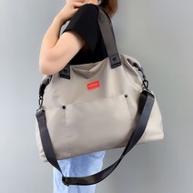 빅백 경량나일론 왕홍 여성백 헬스캐주얼백 숄더겸 크로스백 -17044