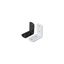 까치발 L 50x50mm 선반 지지대 받침 브라켓 꺽쇠, 까치발-L50×50흑색