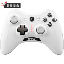 MSI Force GC30V2 무선 컨트롤러 게임 진동, Force GC30 V2 WHITE