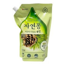 자연퐁 찌든때 걱정없는 솔잎 주방세제, 1.18L, 5개