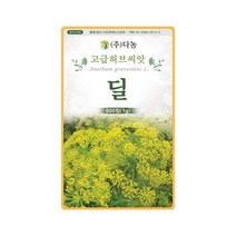 허브 씨앗 딜 씨앗 1g 일년초 향신계, 단품