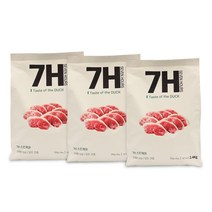 7H 세븐아워 전연령 스킨케어(피부 모질) 7.2kg 대용량 강아지사료 (2.4kg 3ea)
