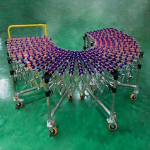 컨베어 벨트 콤베어 택배 레일 방향 조절 로라 이동식, 01-1000mm 폭 1m 길이