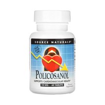 소스네추럴스 폴리코사놀 사탕수수 10mg 60정, 1개