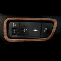 싼타페TM 헤드라이트버튼 카본몰딩 수전사 실내몰딩 차량용품