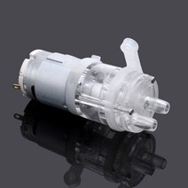 전기양수기 유체펌프 385 dc 6v-12v 고온 저항 100도 섭씨 미니 마이크로 워터 다이어프램 워터 진공 핸드, 한개옵션0