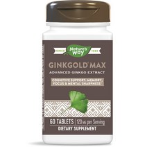 네이쳐스웨이 징크골드 맥스 120mg 타블렛, 60개입, 1개