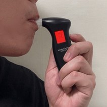 고감도알콜센서휴대용음주측정기 경찰 음주측정기 알콜감지기 휴대용 단속기계 수치 알콜스캔, 본품