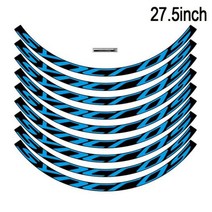 산악 자전거 SYNCROS 휠 세트 스티커 27.5 인치 및 29 인치 mtb 데칼, 27.5er Blue, 1개