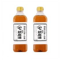 Kuki Yamashichi pure sesame oil 일본 구키 야마시치 순정 참기름 600g 2팩