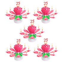 연꽃초 멜로디초 소리나는초, 쿠향핑크5개