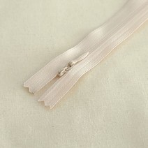 KSK 25cm 콘솔지퍼 숨은지퍼 콘실지퍼 혼솔지퍼 바지지퍼 14색상, 연베이지