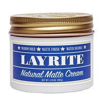 레이라이트 남성 포마드 내츄럴 매트 헤어 크림 Layrite Natural Matte Cream 120g 2팩, 1개