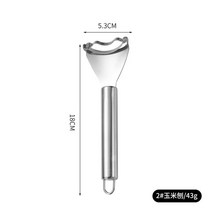옥수수탈곡기 스테인레스 스틸 스트리퍼 타작 장치 쉬운 필링 커널 필러 과일 앰프 야채, a