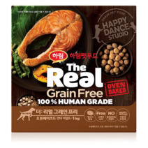 (최저가 보장 / 서울경기 익일 새벽배송) 하림 펫푸드 더리얼 그레인프리 오븐베이크드 어덜트 강아지 사료, 5kg, 연어