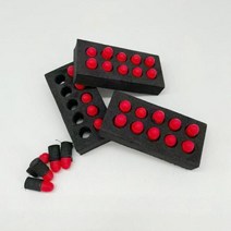 서바이벌 페인트볼 배출 장난감용 200pcs EVA 소프트 총알, 100pcs